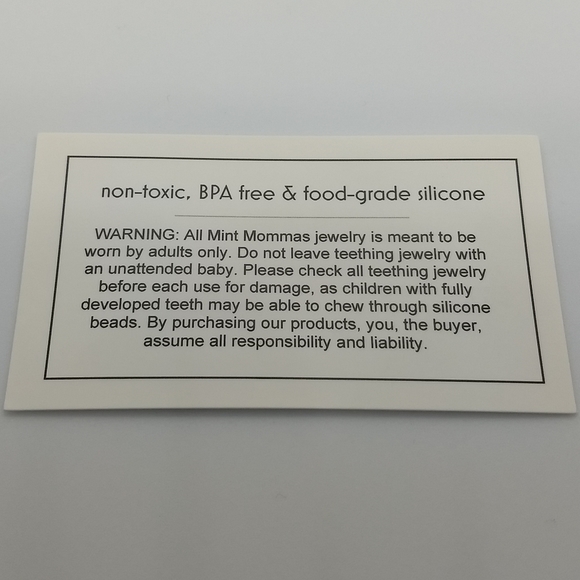 Ombre Gem (Sea Maiden) Teething Necklace - Picture 2 of 2